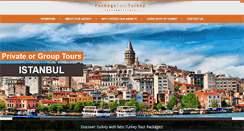 Desktop Screenshot of packagetourturkey.com